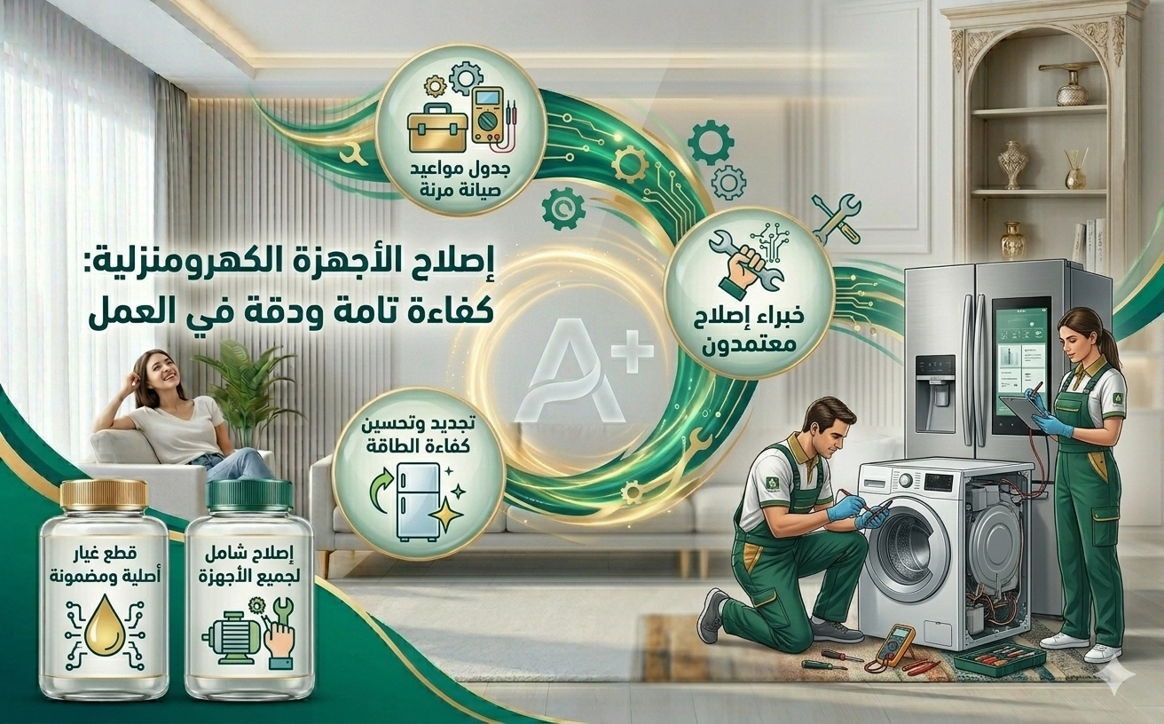إصلاح الأجهزة الكهرومنزلية